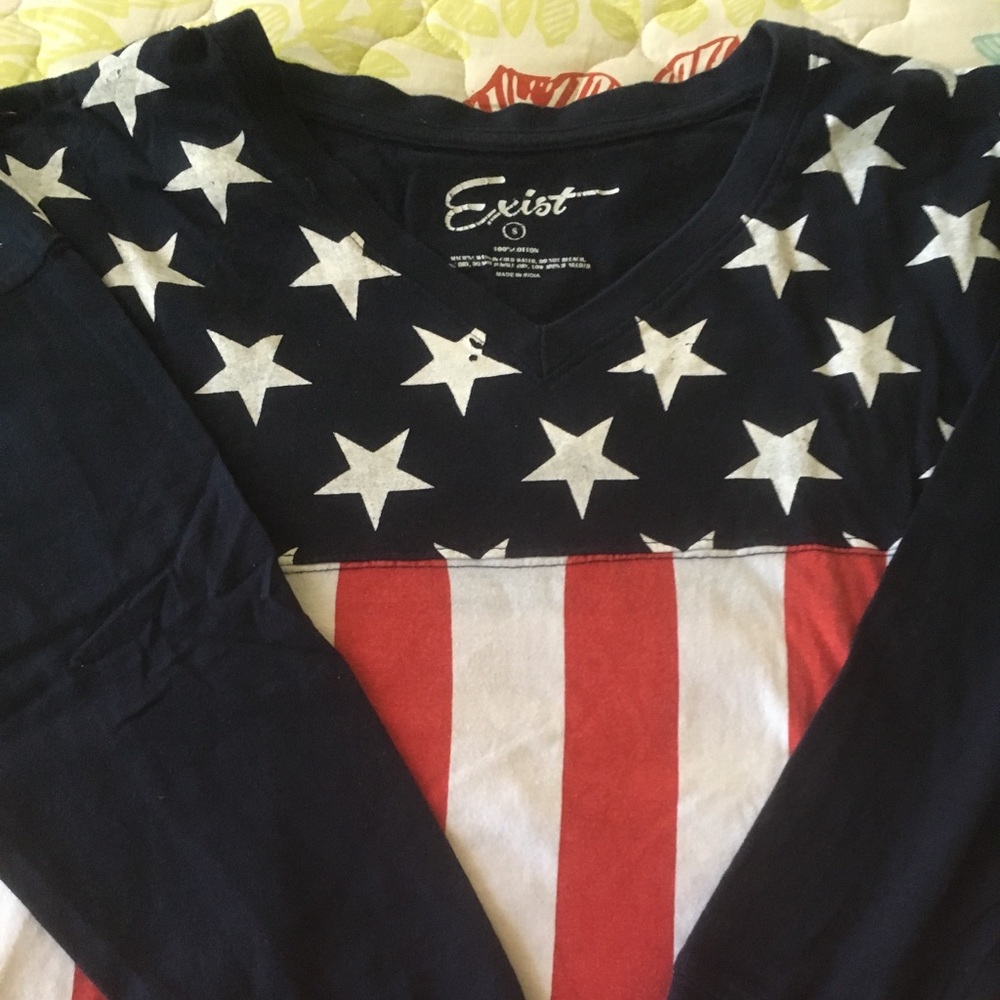 Patriotic Vee neck